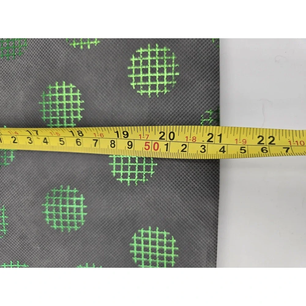 Large Amazon Gift Bag‎ Draw String Style, Gray And Green